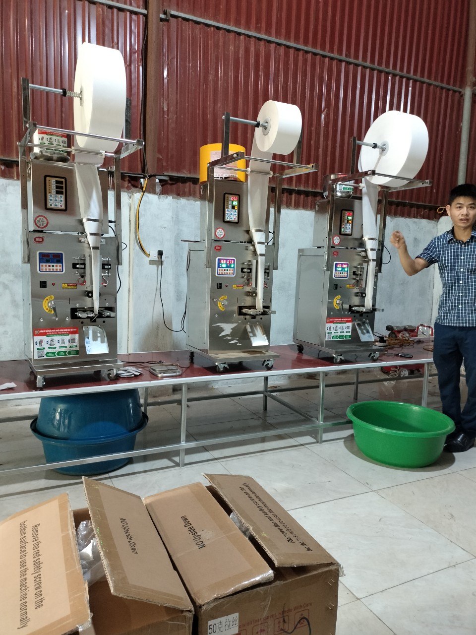 Thanh Lý máy đóng trà túi lọc mini